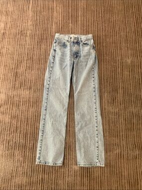 Light Wash Kids' Straight Leg Jeans